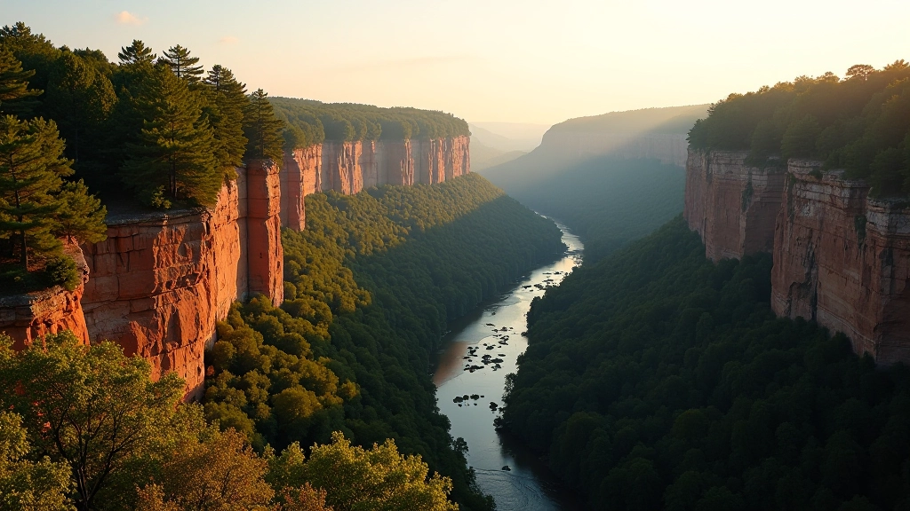 Gauja River scenic overlook